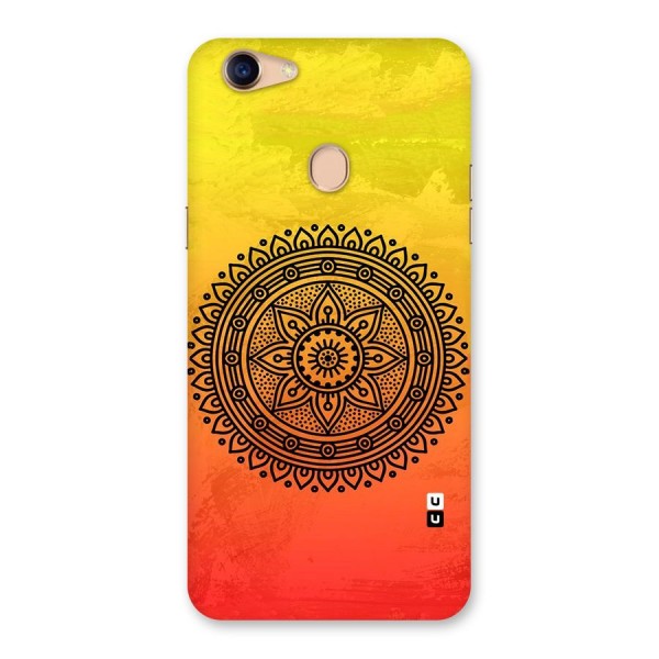 Beautiful Circle Art Back Case for Oppo F5 Youth
